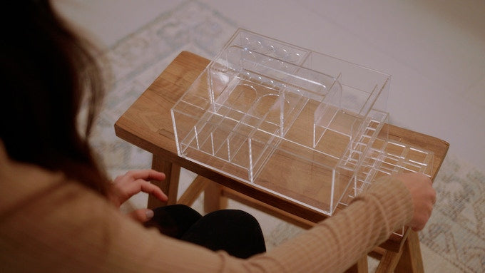 2-Pack At-A-Glance Makeup Caddy