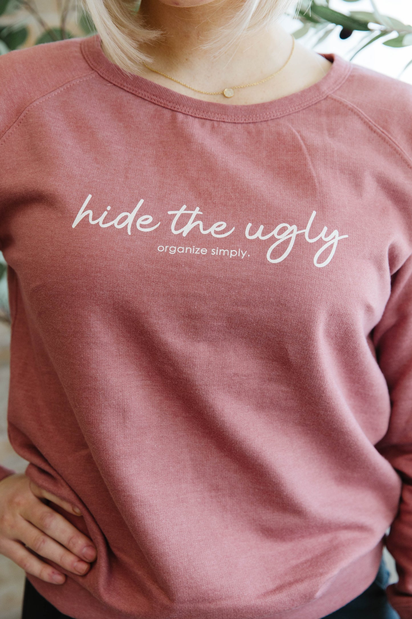 Hide the Ugly Sweatshirt