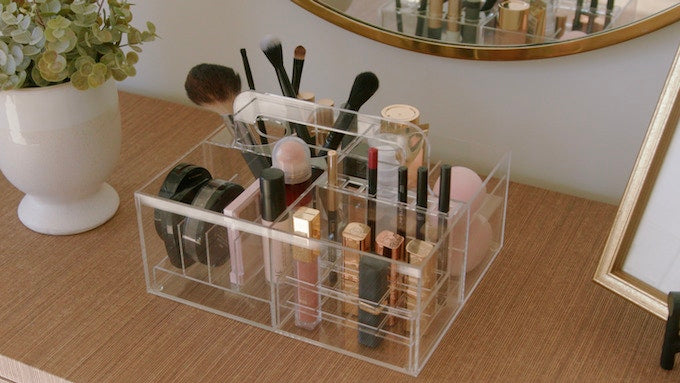 2-Pack At-A-Glance Makeup Caddy